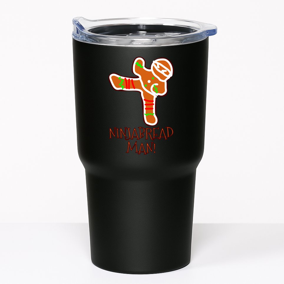 I'm The Ninjabread Man Funny Gingerbread Tumbler
