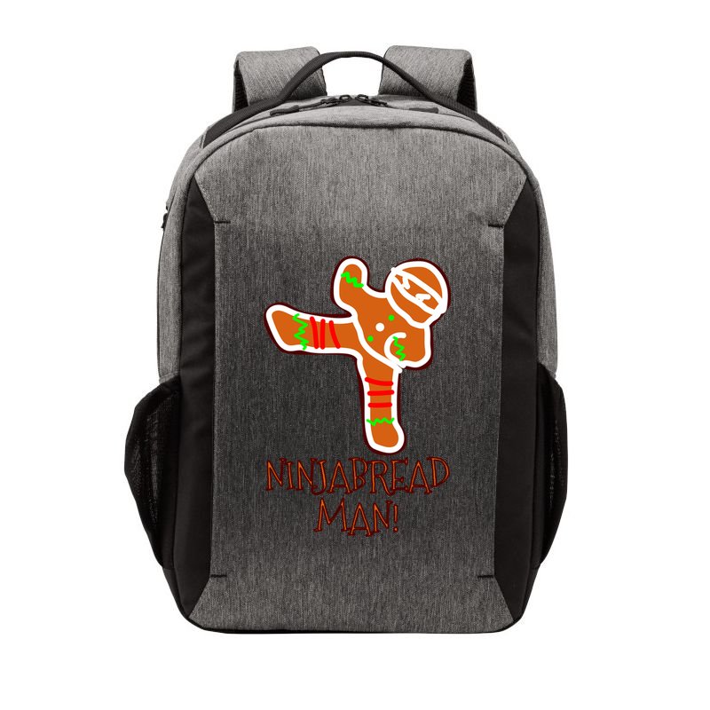 I'm The Ninjabread Man Funny Gingerbread Vector Backpack