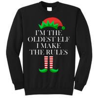 I'm The Oldest Elf I Make The Rules Matching Christmas Sweatshirt