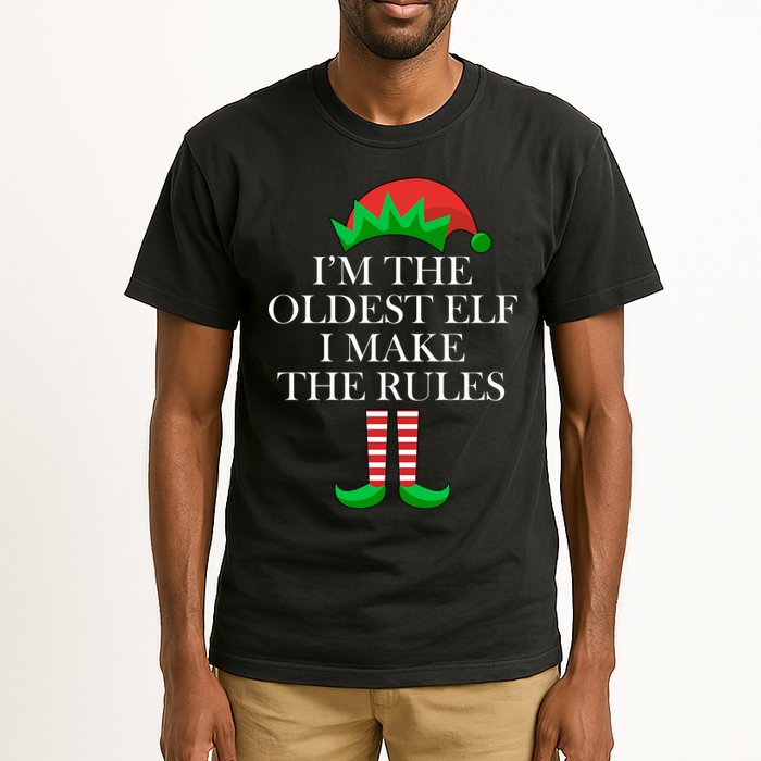 I'm The Oldest Elf I Make The Rules Matching Christmas Tall T-Shirt