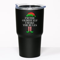 I'm The Oldest Elf I Make The Rules Matching Christmas Tumbler
