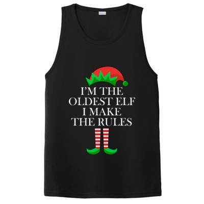 I'm The Oldest Elf I Make The Rules Matching Christmas PosiCharge Competitor Tank