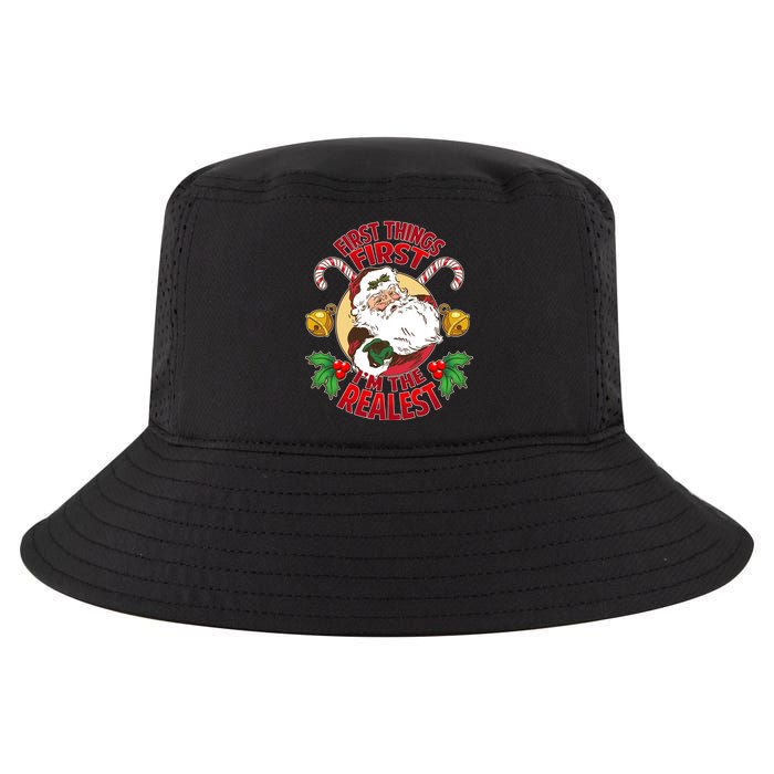 I'm The Realest Santa Claus Cool Comfort Performance Bucket Hat