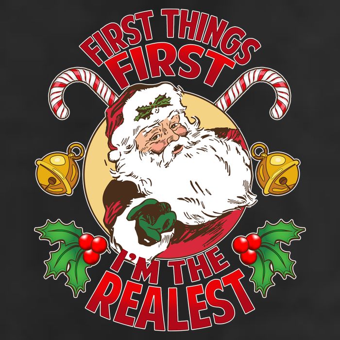 I'm The Realest Santa Claus 25L Jumbo Tote