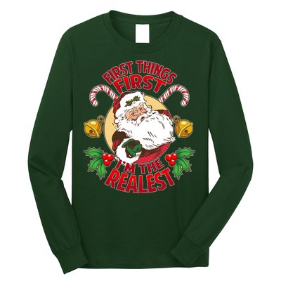 I'm The Realest Santa Claus Long Sleeve Shirt