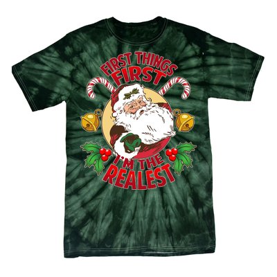 I'm The Realest Santa Claus Tie-Dye T-Shirt