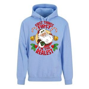 I'm The Realest Santa Claus Unisex Surf Hoodie