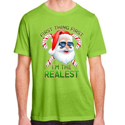 I'm The Realest Santa Claus Christmas Candy Adult ChromaSoft Performance T-Shirt