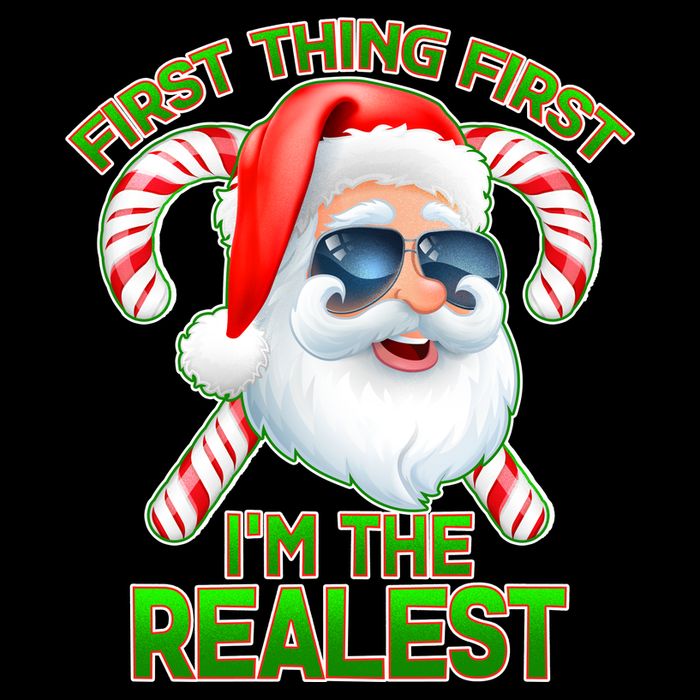 I'm The Realest Santa Claus Christmas Candy Bag