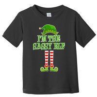 I'm The Sassy Elf Matching Family Christmas Toddler T-Shirt