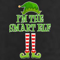 I'm The Smart Elf Matching Family Christmas Cool Comfort Performance Bucket Hat