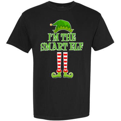 I'm The Smart Elf Matching Family Christmas Garment-Dyed Heavyweight T-Shirt