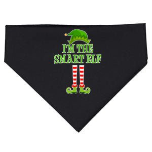 I'm The Smart Elf Matching Family Christmas USA-Made Doggie Bandana