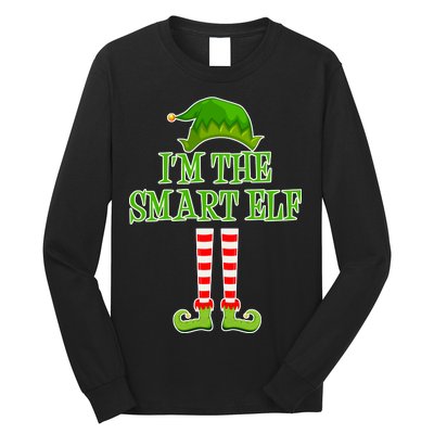 I'm The Smart Elf Matching Family Christmas Long Sleeve Shirt