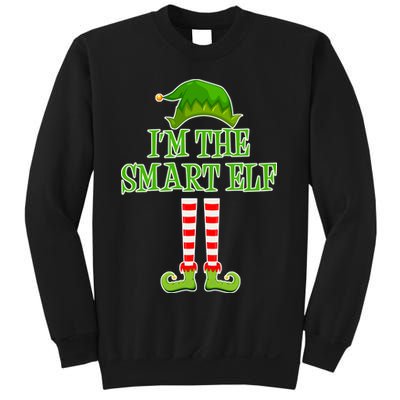 I'm The Smart Elf Matching Family Christmas Sweatshirt