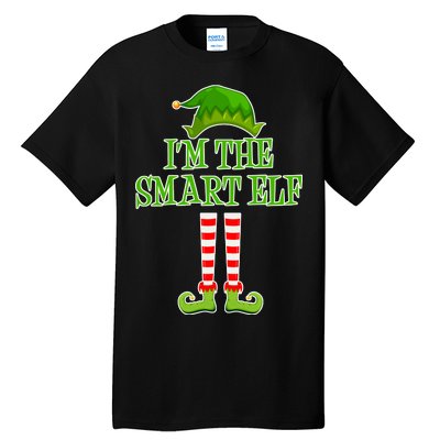 I'm The Smart Elf Matching Family Christmas Tall T-Shirt