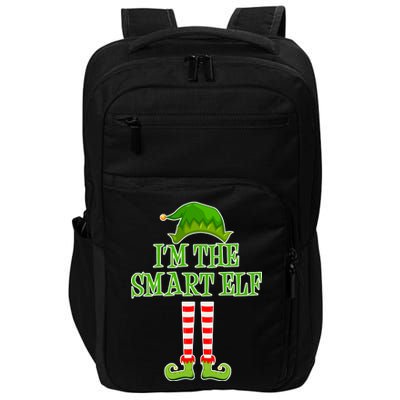 I'm The Smart Elf Matching Family Christmas Impact Tech Backpack