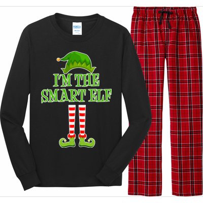 I'm The Smart Elf Matching Family Christmas Long Sleeve Pajama Set