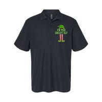 I'm The Smart Elf Matching Family Christmas Softstyle Adult Sport Polo