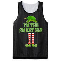 I'm The Smart Elf Matching Family Christmas Mesh Reversible Basketball Jersey Tank