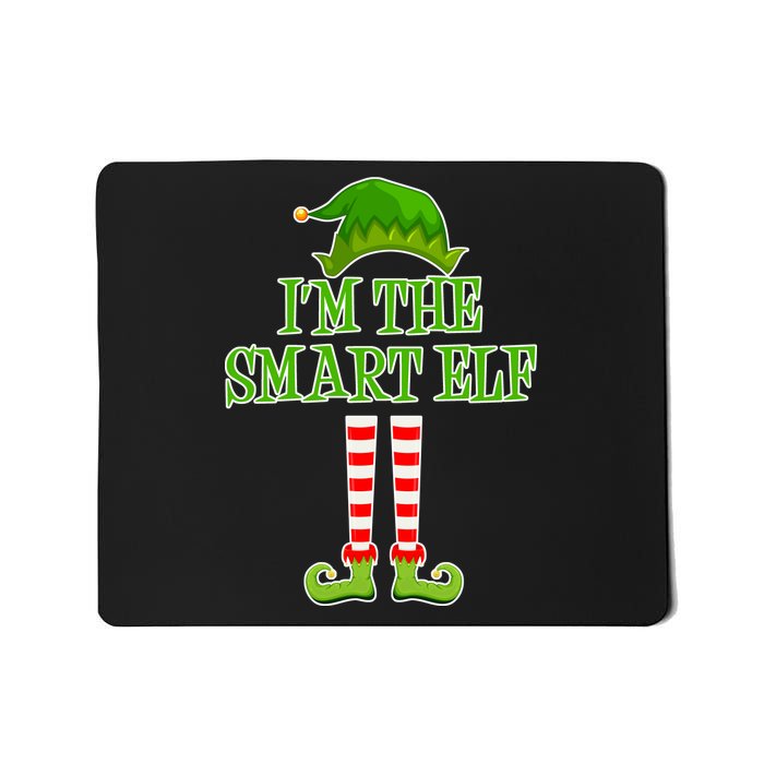 I'm The Smart Elf Matching Family Christmas Mousepad