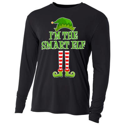 I'm The Smart Elf Matching Family Christmas Cooling Performance Long Sleeve Crew