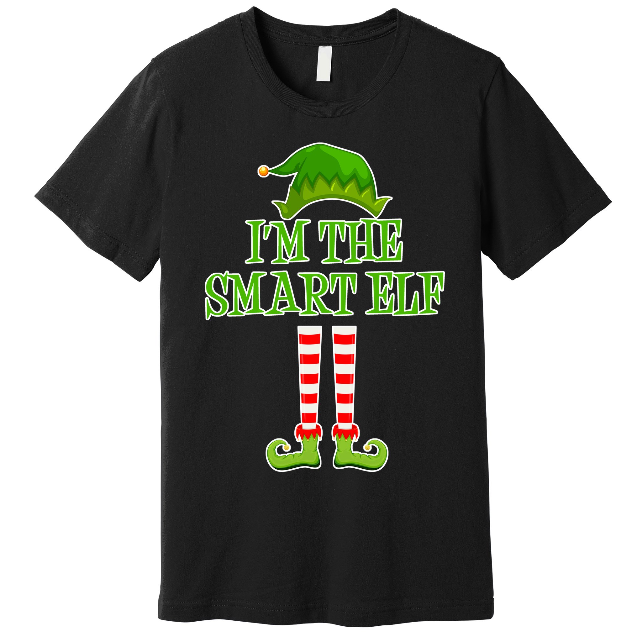 I'm The Smart Elf Matching Family Christmas Premium T-Shirt