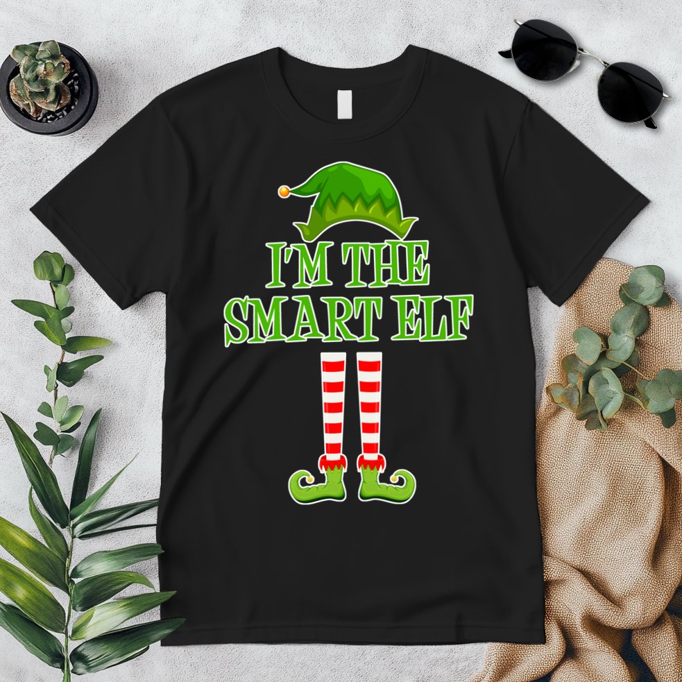 I'm The Smart Elf Matching Family Christmas Premium T-Shirt