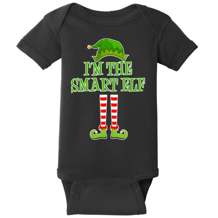 I'm The Smart Elf Matching Family Christmas Baby Bodysuit