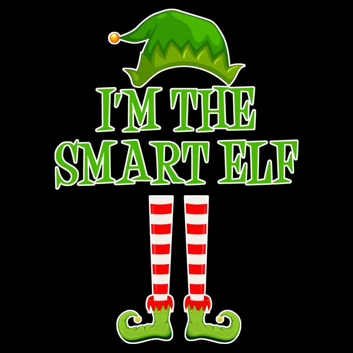 I'm The Smart Elf Matching Family Christmas Baby Bodysuit