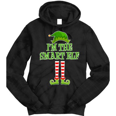 I'm The Smart Elf Matching Family Christmas Tie Dye Hoodie