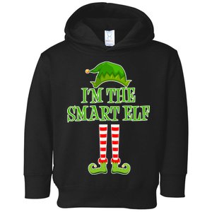 I'm The Smart Elf Matching Family Christmas Toddler Hoodie