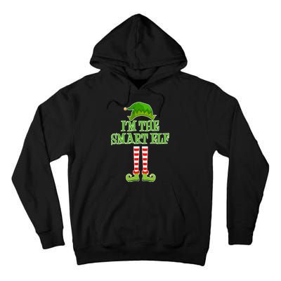 I'm The Smart Elf Matching Family Christmas Tall Hoodie