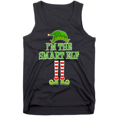 I'm The Smart Elf Matching Family Christmas Tank Top