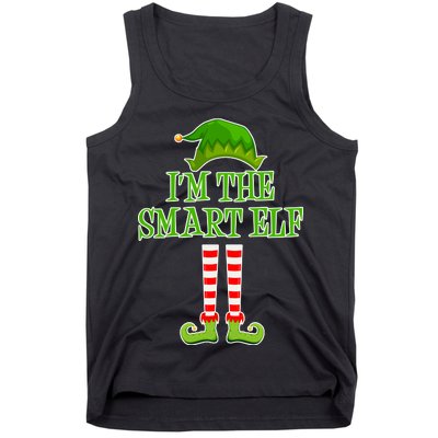 I'm The Smart Elf Matching Family Christmas Tank Top