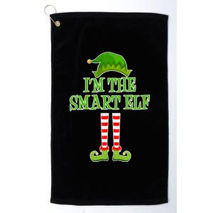 I'm The Smart Elf Matching Family Christmas Platinum Collection Golf Towel