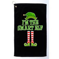 I'm The Smart Elf Matching Family Christmas Golf Towel