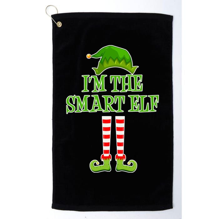 I'm The Smart Elf Matching Family Christmas Golf Towel