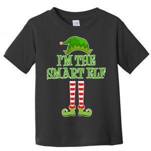 I'm The Smart Elf Matching Family Christmas Toddler T-Shirt