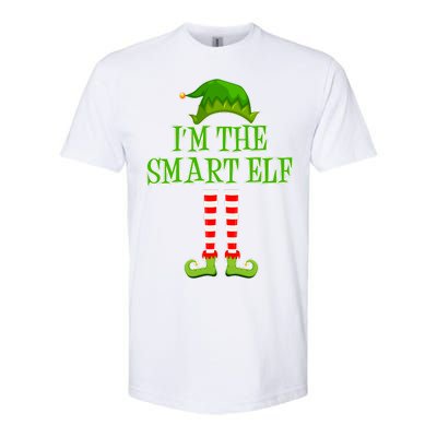 I'm The Smart Elf Matching Family Christmas Softstyle® CVC T-Shirt