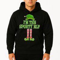 I'm The Sporty Elf Matching Family Christmas Hoodie