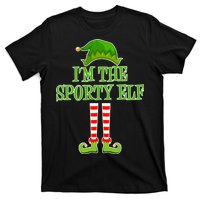 I'm The Sporty Elf Matching Family Christmas T-Shirt