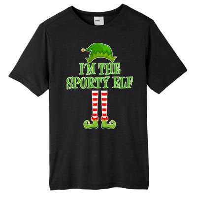 I'm The Sporty Elf Matching Family Christmas Tall Fusion ChromaSoft Performance T-Shirt