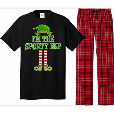 I'm The Sporty Elf Matching Family Christmas Pajama Set