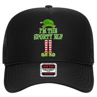 I'm The Sporty Elf Matching Family Christmas Trucker Hat