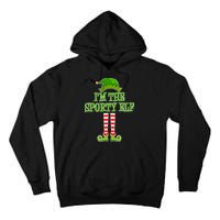 I'm The Sporty Elf Matching Family Christmas Tall Hoodie