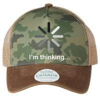 I'm Thinking Loading Logo Legacy Tie Dye Trucker Hat