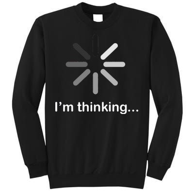 I'm Thinking Loading Logo Sweatshirt