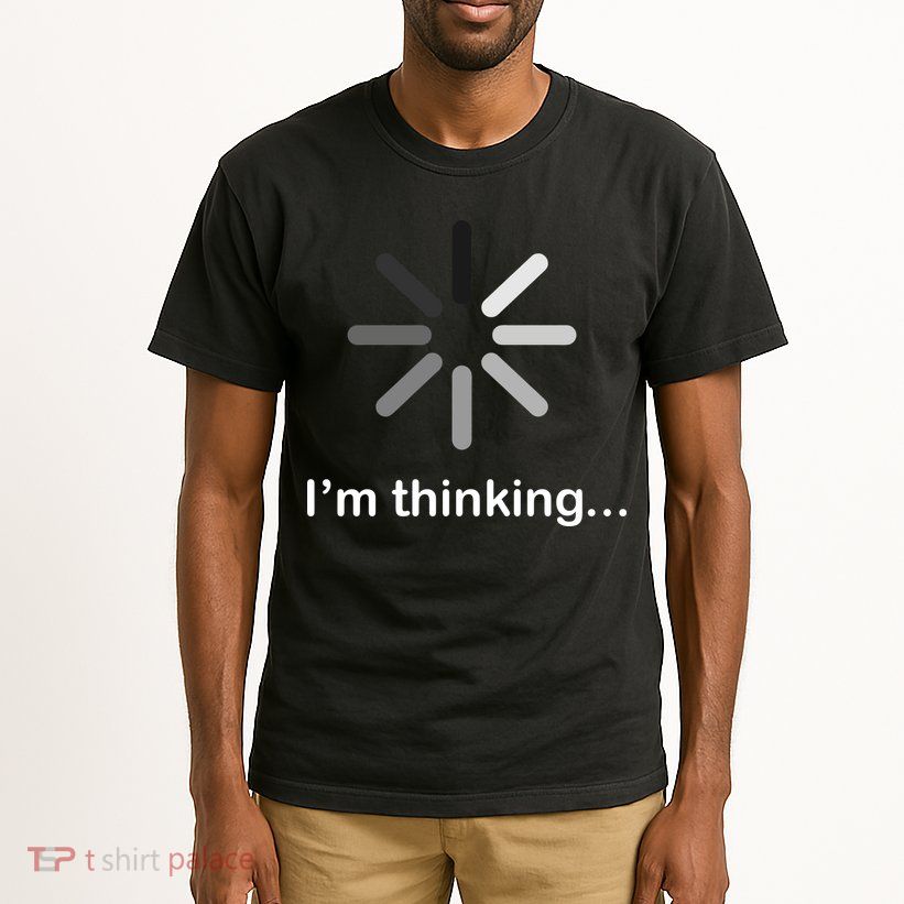 I'm Thinking Loading Logo Tall T-Shirt