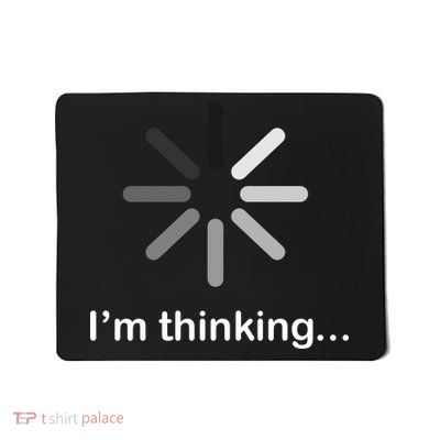 I'm Thinking Loading Logo Mousepad